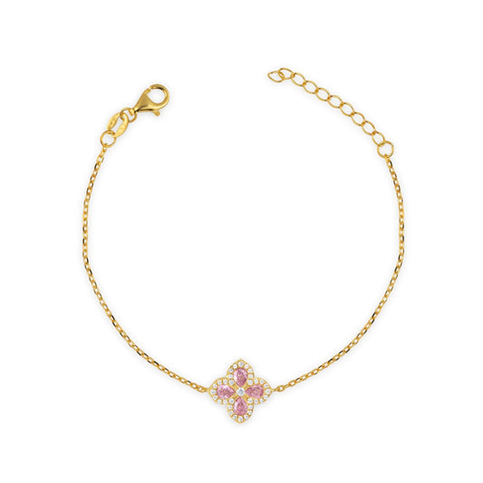 Bracciale con Pendente Fiore