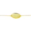 Bracciale Ovale Con Incisione